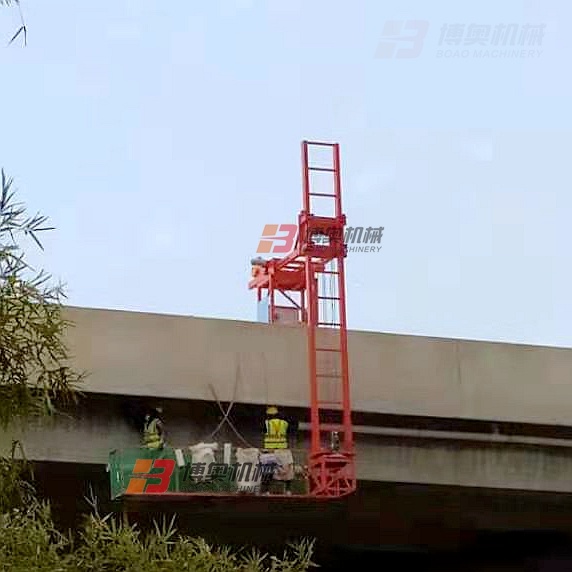 實用的橋梁排水管安裝施工車