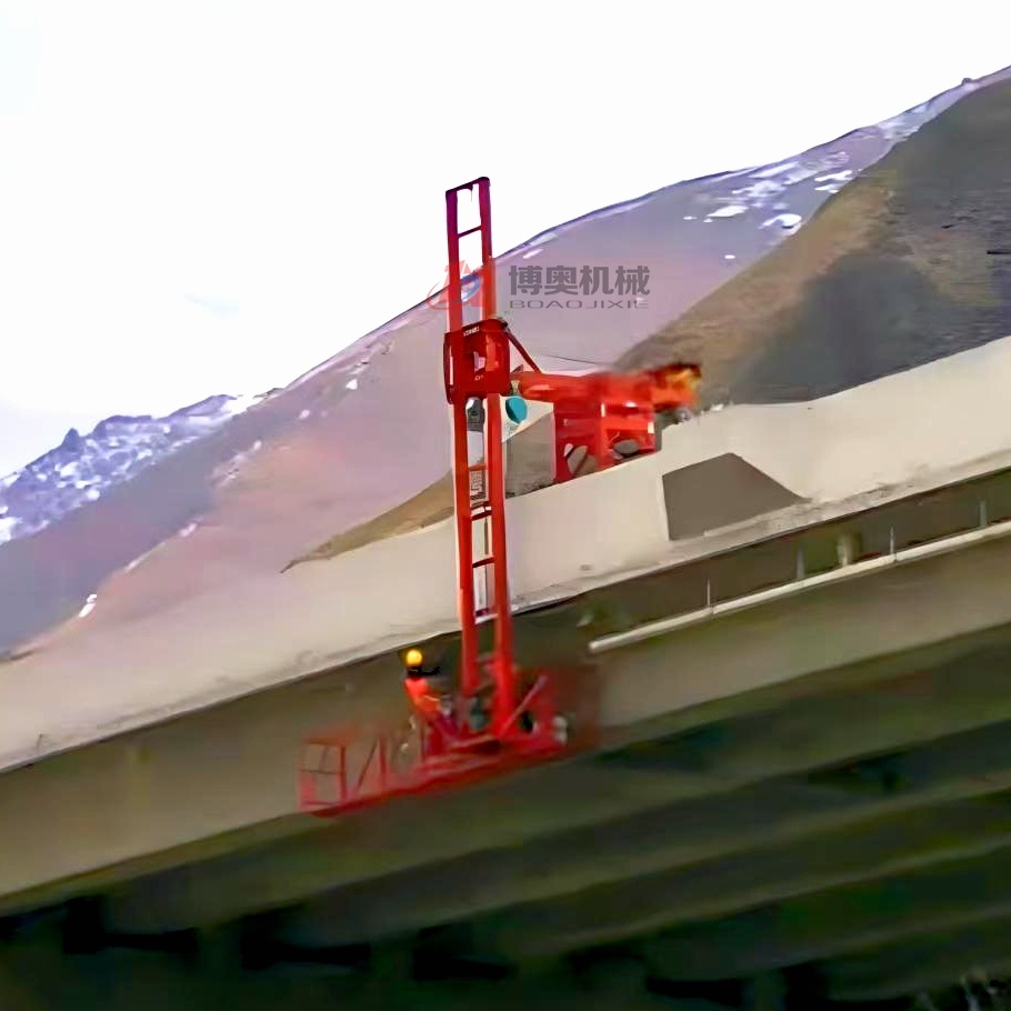 實用的橋梁排水管安裝施工臺車