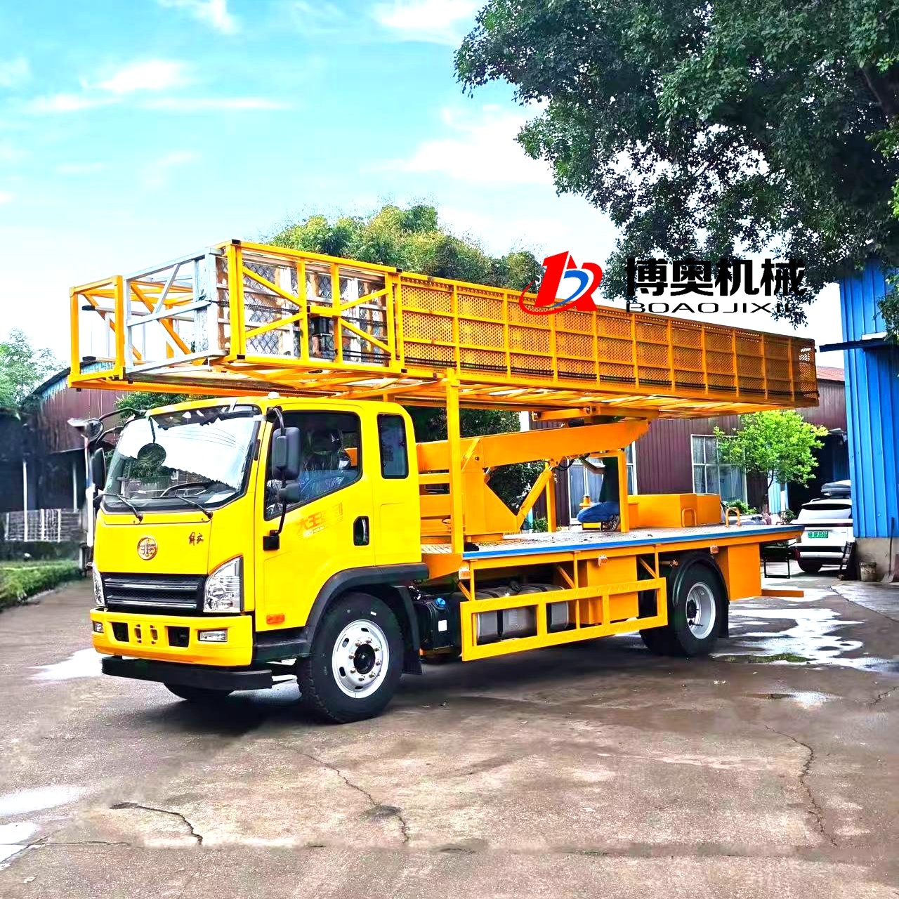 博奧6-16米車(chē)載橋梁檢測車(chē)