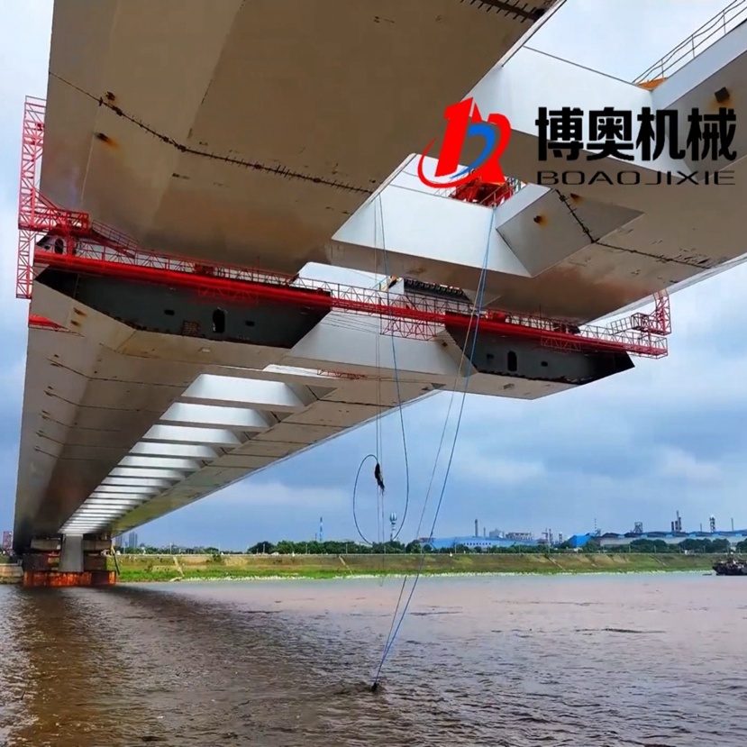 跨海大橋環(huán)縫施工吊籃52米作業(yè)平臺(tái)