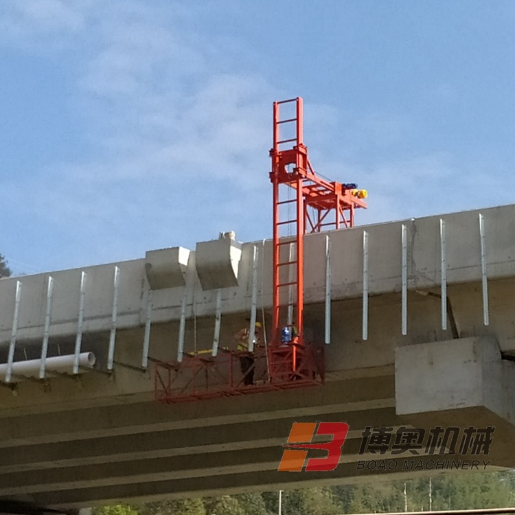 實用的橋梁排水管安裝施工車