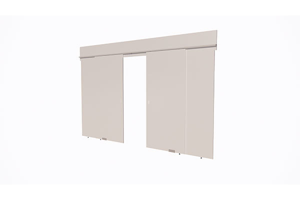 Double lifting sliding door