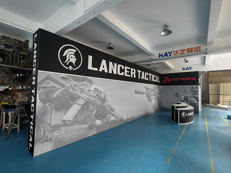customized booth