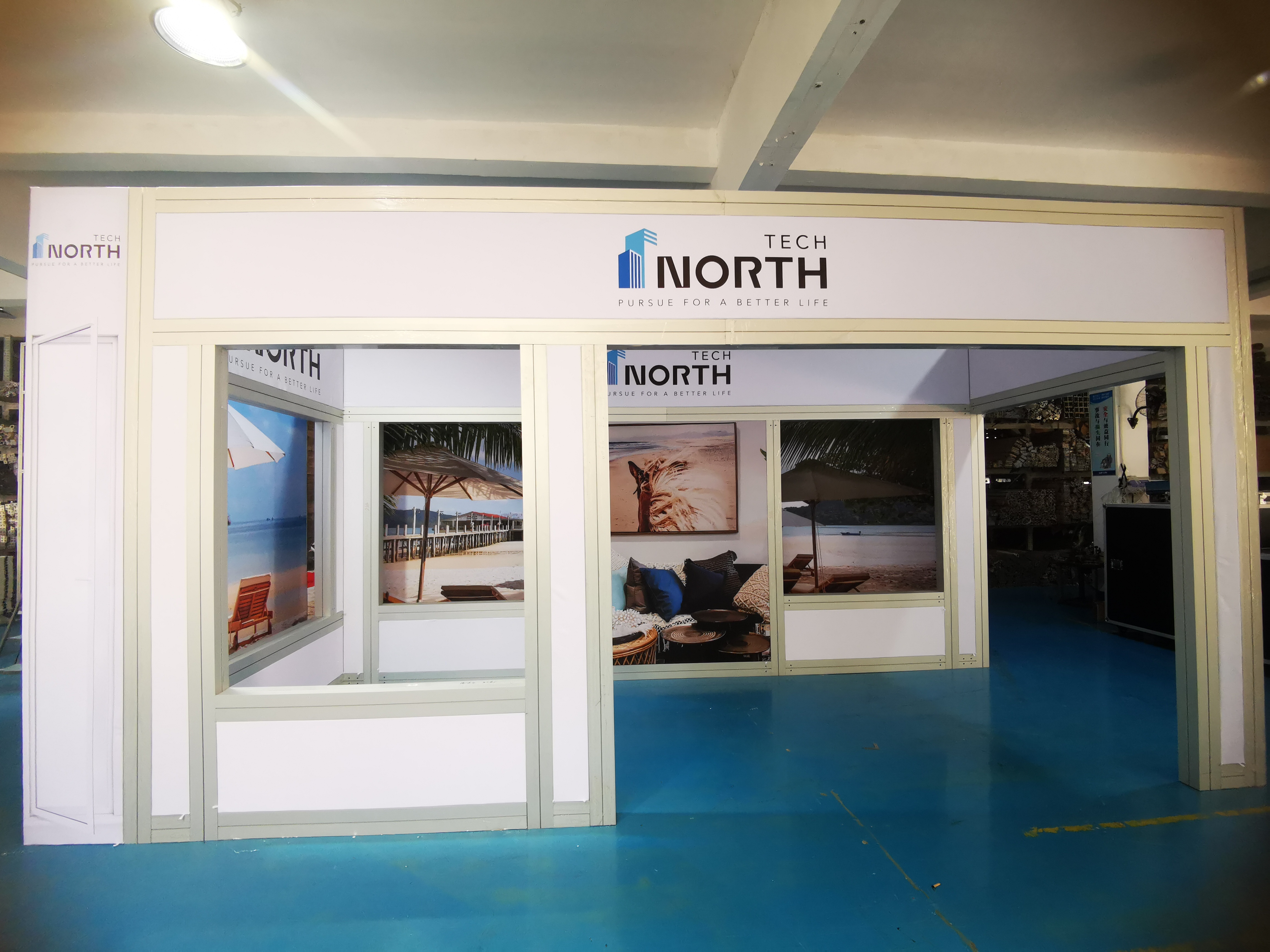 Elevate Your Display with Aluminum Honeycomb Backdrops