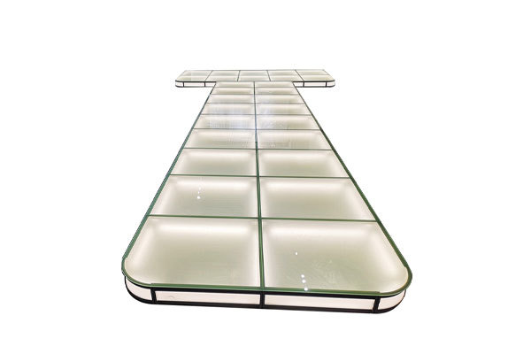 40 square pillar shopping mall runway stage platform