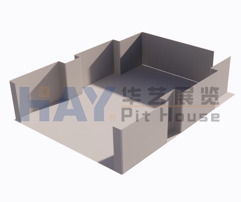9*7可停放四辆赛车pit house