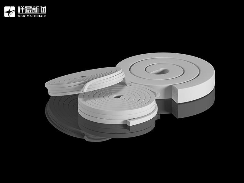 Silicone foam strip