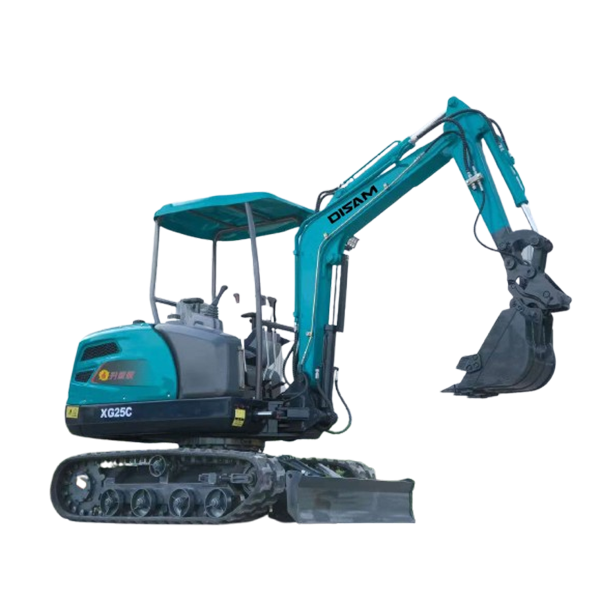Мини-экскаватор DISAM-XG25C 1 тонна 2 тонны 3 тонны