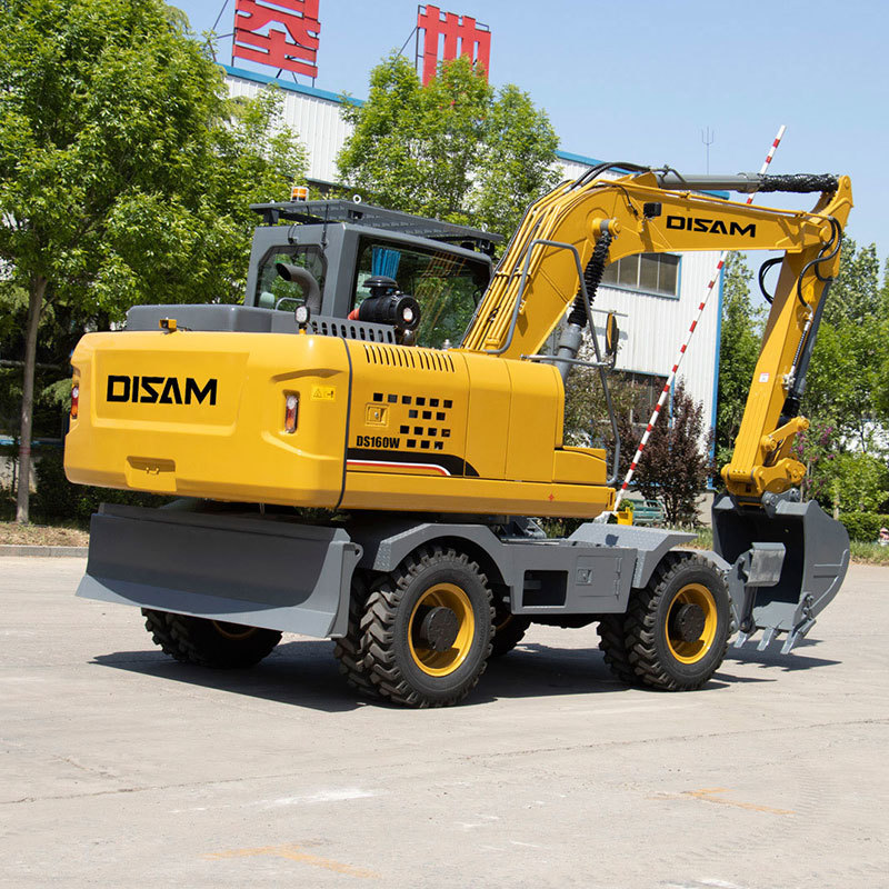 Экскаватор DS160W Disam весом 14,5 тонны хорошего качества