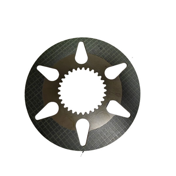 Finished loader friction plates