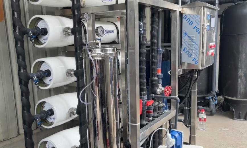 Wuhan an energy-daily 5 tons of reverse osmosis equipment