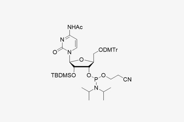5'-O-DMTr-2'-O-TBDMS-L-C(Ac)-3'-CE