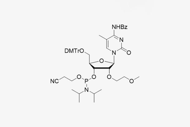 5-Me-DMT-2'-O-MOE-C(Bz)-CE