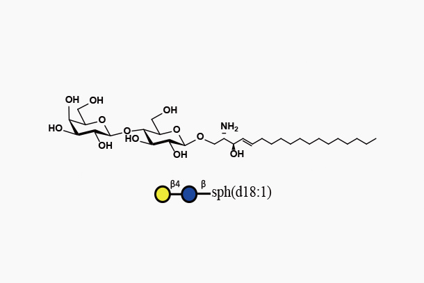 Lacsph d18:1 (Galb1,4GlcbSphingosine)