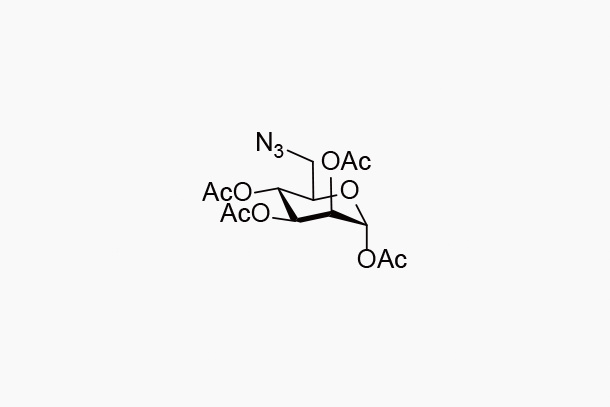 1,2,3,4-tetra-O-acetyl-6-azido-6-deoxy-α-D-mannose