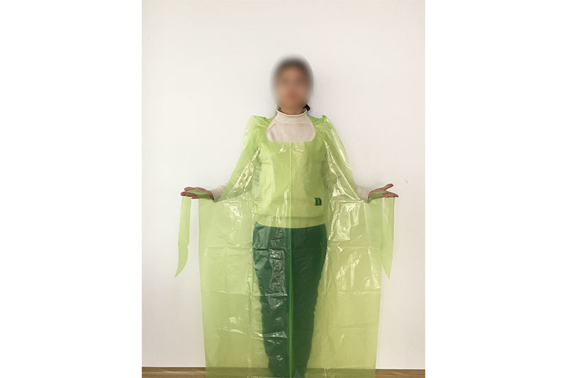 PE Apron Individually Folded