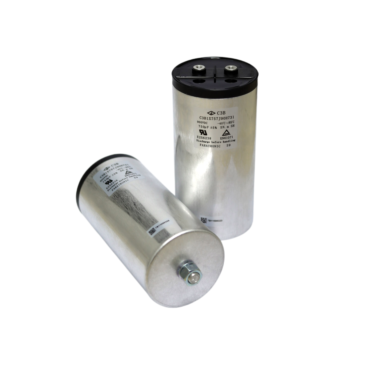 C3B 铝壳干式直流滤波电容器(小型化)