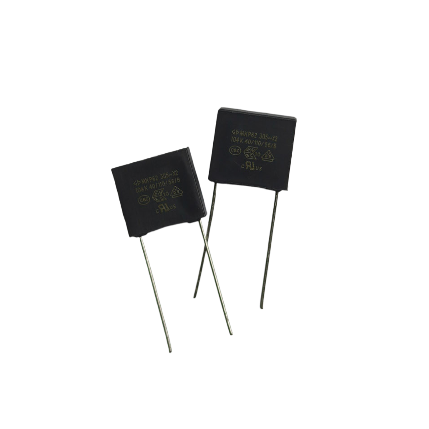 C42 金属化聚丙烯膜抗干扰电容器(X2类, 305Vac/275Vac,小型化) C42 金属化聚丙烯膜抗干扰电容器(X2类, 305Vac/275Vac,小型化)