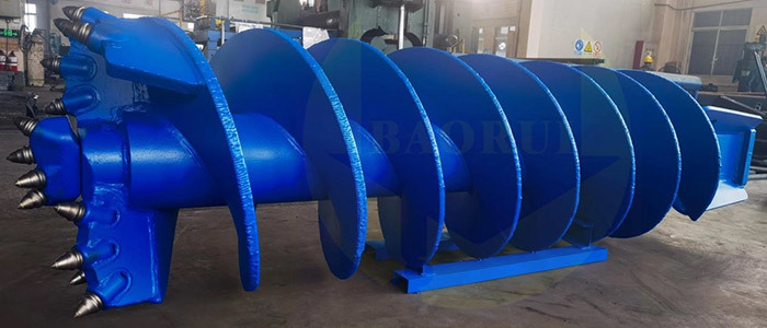 rock auger bit