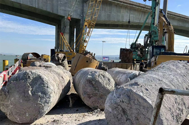 Las herramientas BAORUI trabajan de alto rendimiento en el proyecto Deep Bridge
