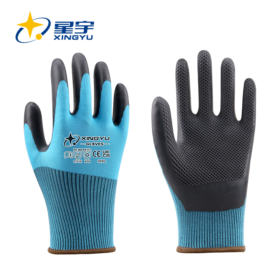 WINTER SERIES_Xingyu Gloves_Work gloves,Natural Latex Gloves