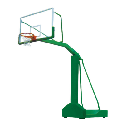 Concave Box Type Basketball Stand With Wheel