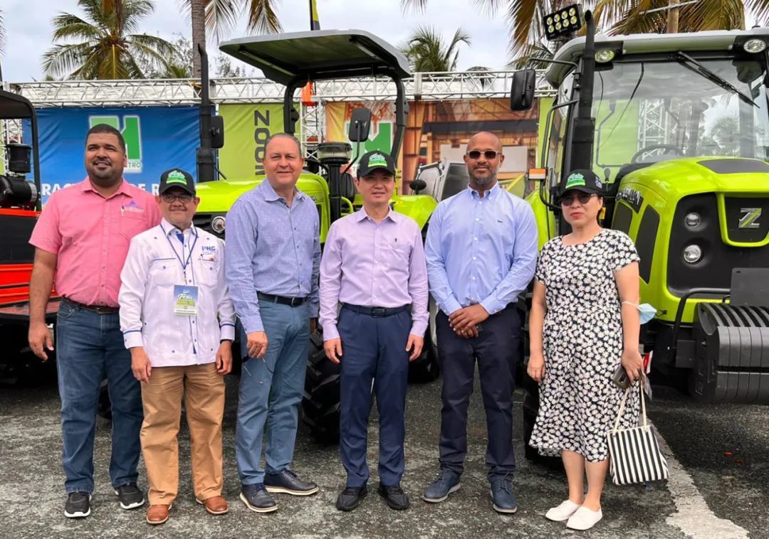 Zoomlion AG Paddy Field Products Made a Wonderful Debut at 2022 Dominican Agricultural Expo