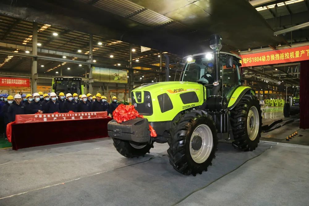 Advanced Technology, Leading Industry-Mass Production of Zoomlion PS1804 Power Shift Tractors