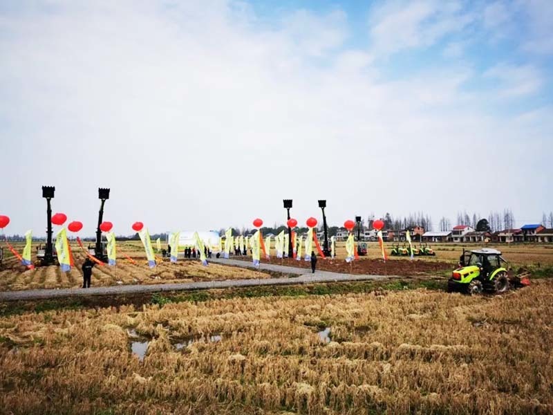 Zoomlion built the first smart agriculture demonstration base in Hunan