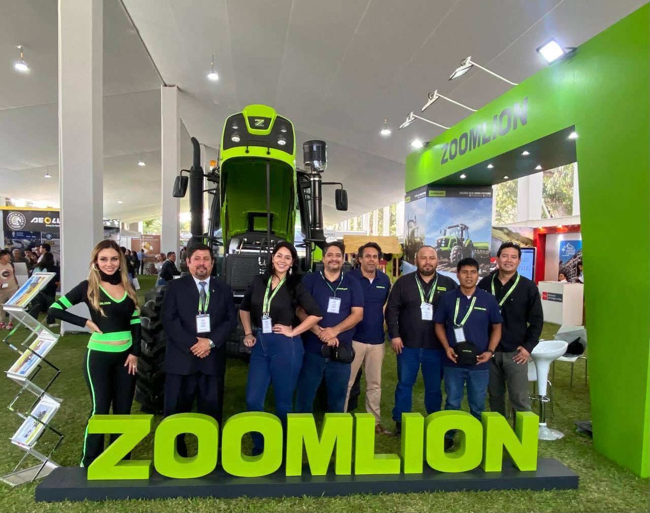 Zoomlion agricultural machinery appeared at AGROMIN Agricultural Mining Expo in Peru