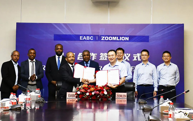 Zoomlion Agricultural Machinery has reached a strategic partnership with Ethiopian Agribusiness Group