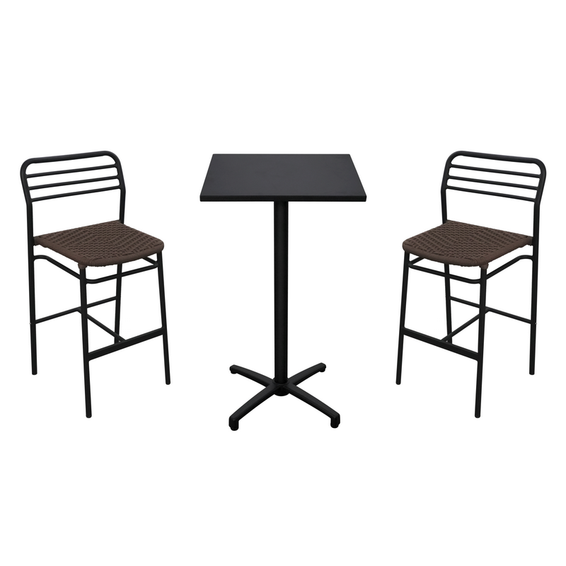 Aluminium High Table And High Chair Aluminium High Table And High Chair
