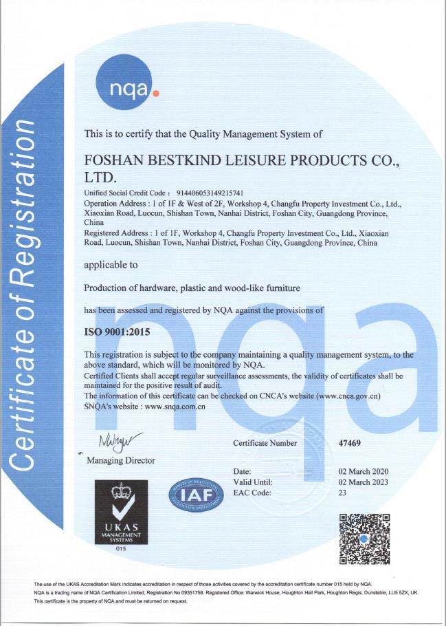 بيست كايند--ISO 9001:2015