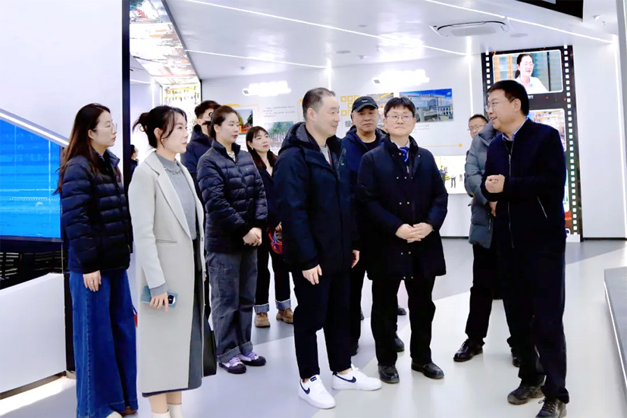 韓國藍鳥環境(株)常務樸珉?一行到公司參觀交流