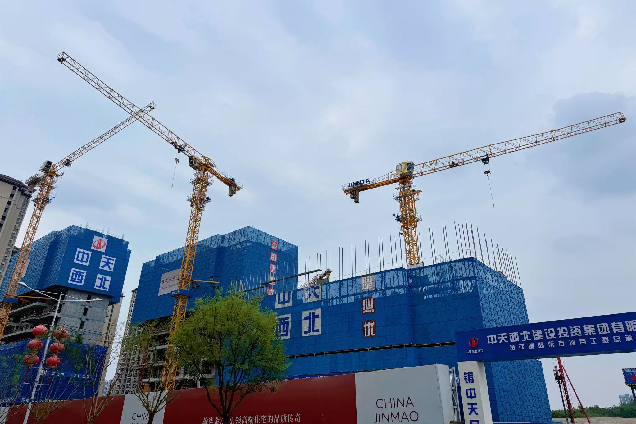 AI赋能 | 澳门第一娱乐娱城官网塔机助力西安璞逸东方项目高效建设