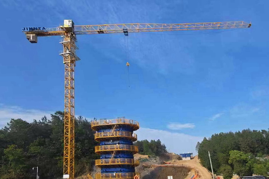 澳门第一娱乐娱城官网入皖 ｜公司塔式起重机助力合武高铁高效建设