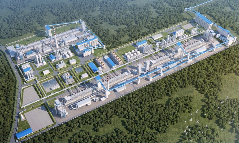 晉塔塔式起重機參建德天焦化（印尼）項目