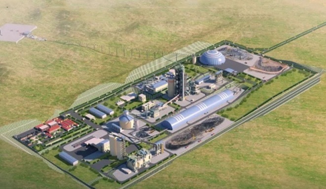 晉塔塔式起重機參建伊拉克DCCP日產6000噸水泥熟料生產線及電廠項目
