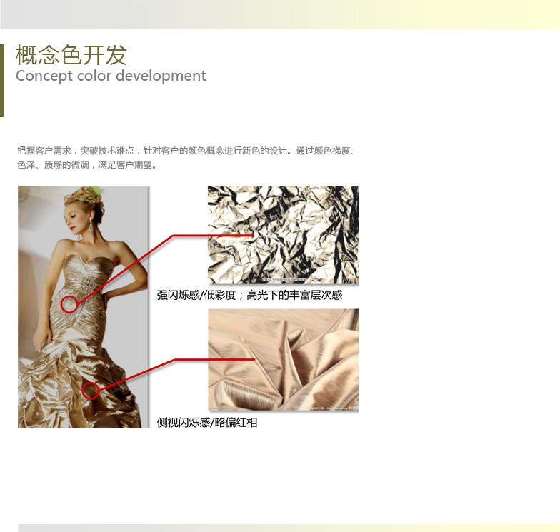  Conceptual color development 
