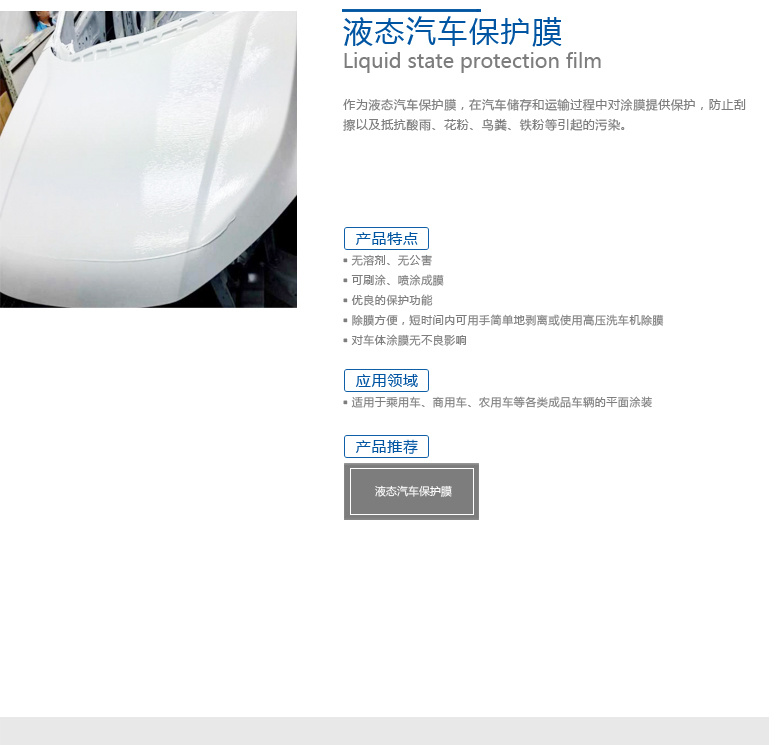  Liquid car protection film 