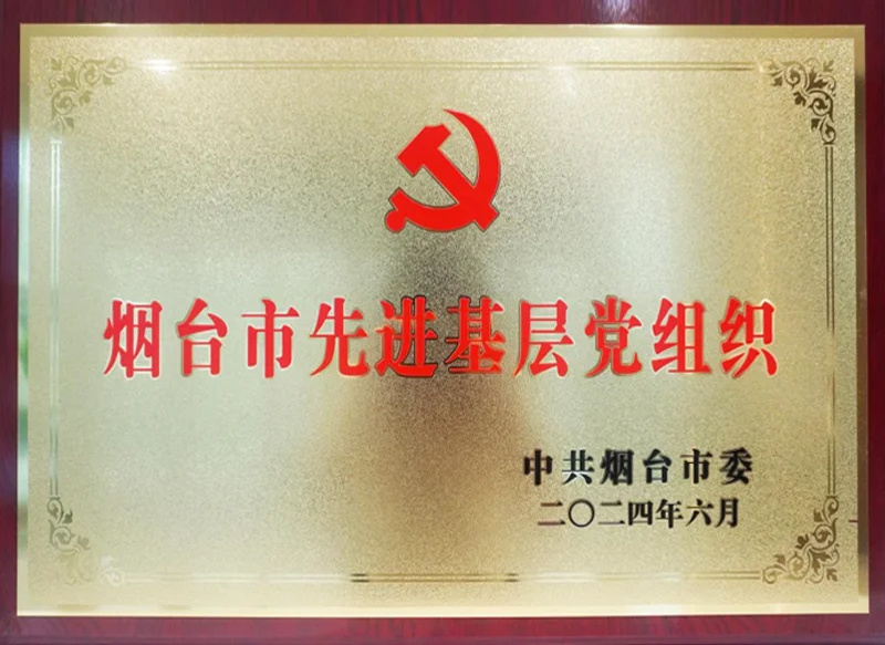 喜報 | 慶賀雋秀生物黨支部獲評煙臺市先進基層黨組織