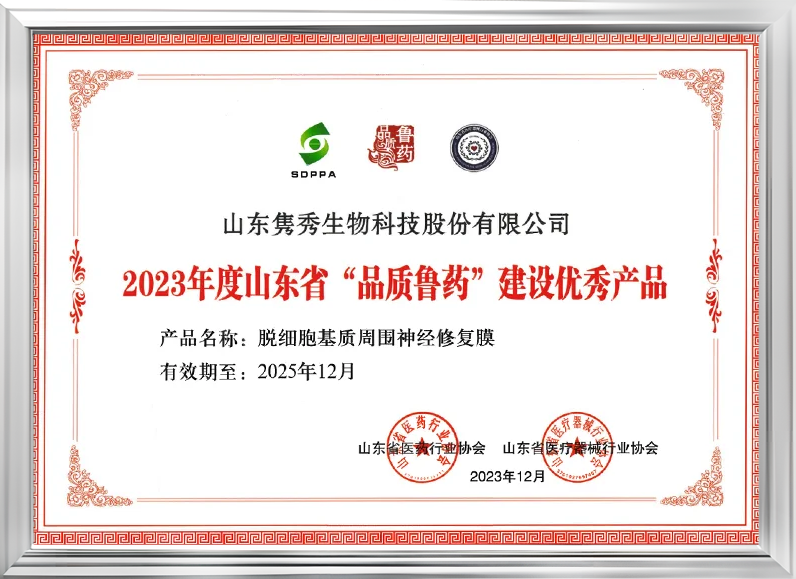 2023年度山東省“品質魯藥”建設優秀產品 2023年度山東省“品質魯藥”建設優秀產品
