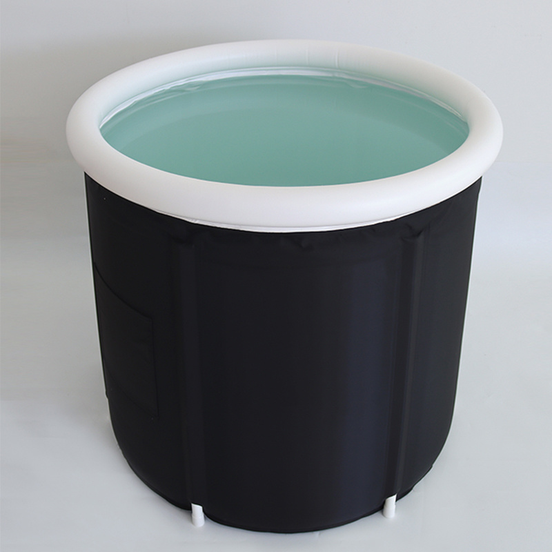Simple Black Bath Bucket