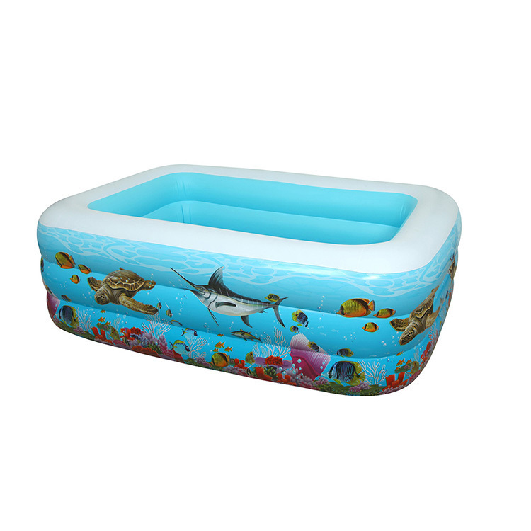 Inflatable swimming pool