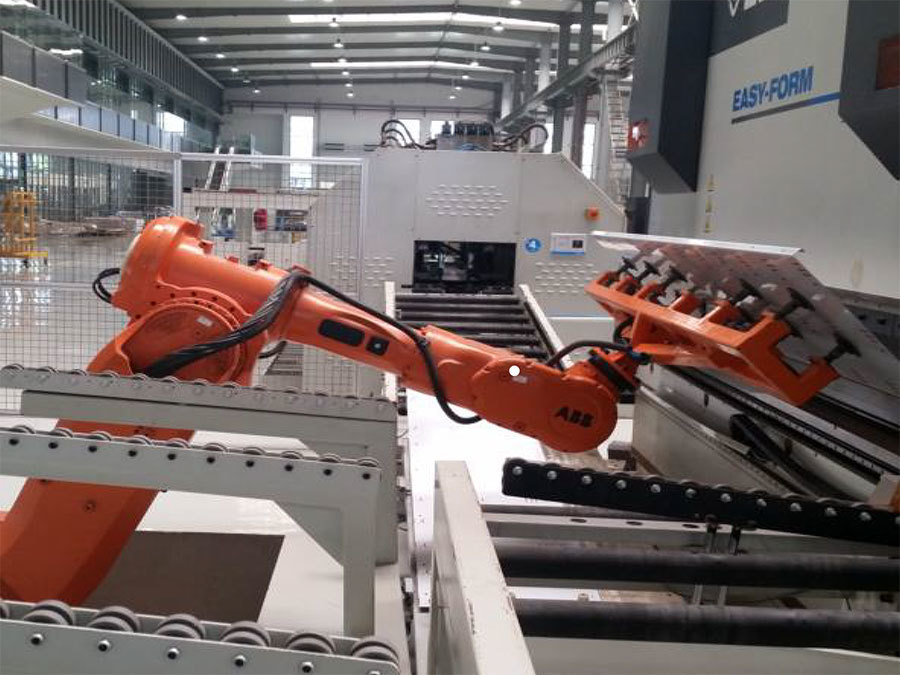 Swiss ABB robot automatic bending