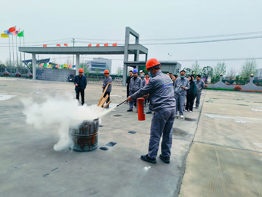 Company fire drill
