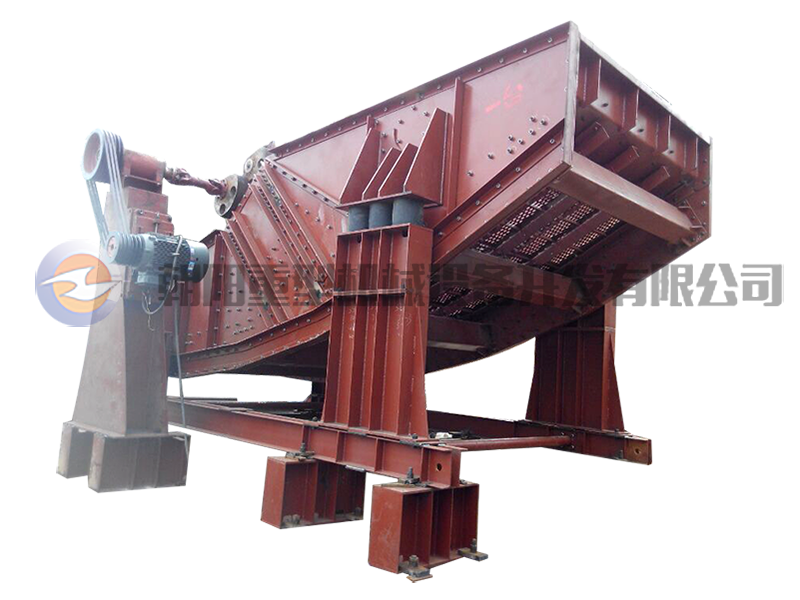 Banana type linear vibrating screen