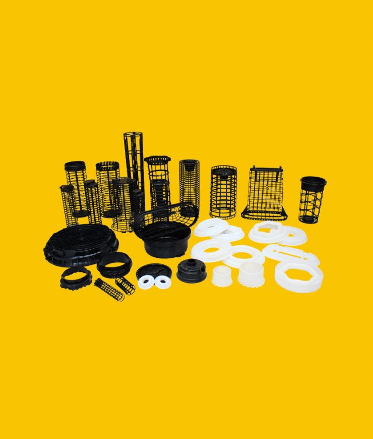 plastic parts and molds