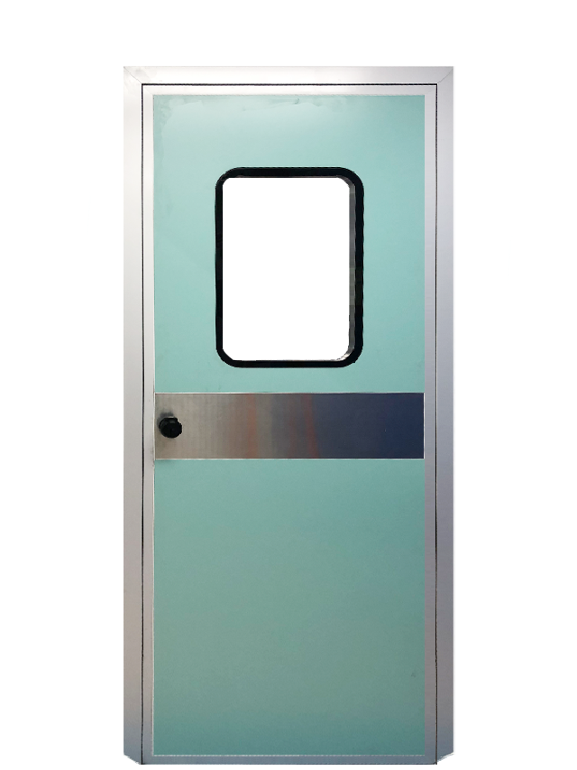 Aluminum alloy frame melamine ester panel door