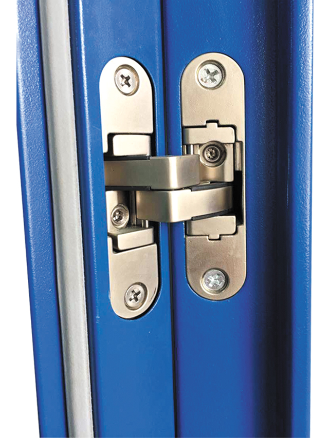 Fully concealed hinge